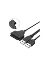USB 2.0 2.5 3.5 İnç Sata SSD Hdd Hard Disk Dc Güç Çevirici Dönüştürücü Adaptör Kablosu