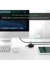 USB 2.0 4 Portlu Hub Çoklayıcı, Siyah