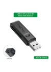 USB 2.0 SD ve Micro SD Hafıza Kart Okuyucu Siyah