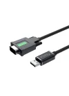 USB 2.0 to RS232 DB9 PL2303 Chip Dönüştürücü Adaptör Kablo 1.5 Metre