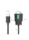 USB 2.0 to RS232 DB9 PL2303 Chip Dönüştürücü Adaptör Kablo 1.5 Metre