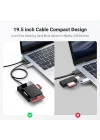 USB 3.0 4ü 1 Arada Kart Okuyucu, Siyah