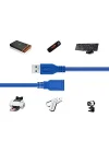 USB 3.0 HDD Harddisk Uzatma ve Veri Ara Bağlantı Kablosu 1.5M 4288