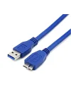 USB 3.0 HDD Taşınabilir Harddisk Veri Data Bağlantı Kablosu 30 cm 4530