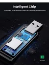 USB 3.0 SD ve Micro SD Kart Okuyucu, Siyah