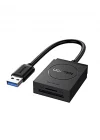 USB 3.0 TF SD Kart Okuyucu, Siyah