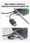 USB 3.0 TF SD Kart Okuyucu, Siyah