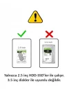 USB 3.0 to SATA 3 Kablosu 6 Gbps 2.5 inch HDD SSD 22 Pin