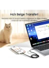 USB 3.0 to Type-C 60W 10Gbps Data ve Şarj Kablosu 50 CM