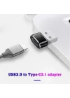USB 3.0 - Type C 3.1 Şarj ve Data Dönüştürücü Adaptör, Apple CarPlay Uyumlu, OTG Destekli