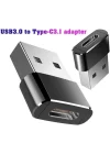 USB 3.0 - Type C 3.1 Şarj ve Data Dönüştürücü Adaptör, Apple CarPlay Uyumlu, OTG Destekli