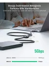USB 3.0 Uzatma Kablosu 1.5 Metre, Siyah