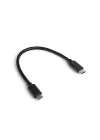 USB 3.2 Gen2 Type C - M.2 NVMe & SATA SSD RGB LEDLİ Disk Kutusu (DK-AC-DSEM5)