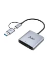 USB 3.2 ve Type-C 3ü 1 Arada SD/CF/TF Micro SD Hafıza Kart Okuyucu