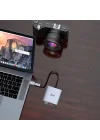 USB 3.2 ve Type-C 3ü 1 Arada SD/CF/TF Micro SD Hafıza Kart Okuyucu