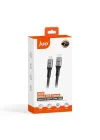 USB 4.0 240W 40Gbps Thunderbolt 4 8K 60Hz USB-C Görüntü Aktarım ve Type-C Hızlı Şarj ve Data Kablosu 1 Metre