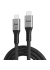 USB 4.0 240W 40Gbps Thunderbolt 4 8K 60Hz USB-C Görüntü Aktarım ve Type-C Hızlı Şarj ve Data Kablosu 1 Metre