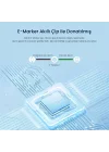 USB 4.0 E-Mark 240W 40Gbps Thunderbolt 4 8K 60Hz Type-C Görüntü Hızlı Şarj ve Data Kablosu 50 CM