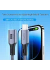 USB 4.0 E-Mark 240W 40Gbps Thunderbolt 4 8K 60Hz Type-C Uzatma Kablosu 1 Metre