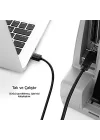 USB-A 3.0 & USB-B 3.0 Yazıcı Kablosu, 1 Metre, Siyah