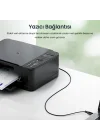 USB A Printer Tarayıcı Yazıcı Data Kablosu 5 Metre