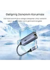 USB-A ve Type-C 2.5G Gigabit Ethernet Dönüştürücü Adaptör