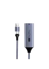USB-A ve Type-C 2.5G Gigabit Ethernet Dönüştürücü Adaptör