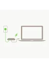 USB-C Multimedia Adaptörü (VGA, 4K HDMI, USB 3.0, Ethernet Bağlantı Noktalı USB-C Hub) MacBook Pro, iPad Pro, Surface Pro, Chromebook ve daha fazlası için 100 W Doğrudan İletimli Güç