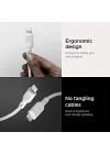 USB-C to Lightning (1 Metre) Hızlı Şarj / Data Kablosu MFI Lisanslı C10CL Beyaz - 000CA25416 ( TR Garantili)