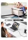 USB C to USB C 3A Hızlı Şarj ve Data Kablosu Siyah 2 Metre