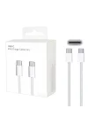 USB-C to USB-C Hızlı Şarj Kablosu Type-C 60W PD, 1m Örgülü Şarj Kablosu; iPhone 15 16 17 Pro Max, Samsung S24 S23 Ultra, iPad Pro ve USB-C Cihazlarla Uyumlu - Bydiz
