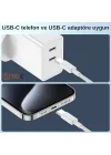 USB-C to USB-C Hızlı Şarj Kablosu Type-C 60W PD, 1m Örgülü Şarj Kablosu; iPhone 15 16 17 Pro Max, Samsung S24 S23 Ultra, iPad Pro ve USB-C Cihazlarla Uyumlu - Bydiz