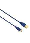USB-C - USB-A 0.75 Metre USB Kablo, Mavi