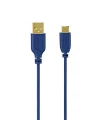 USB-C - USB-A 0.75 Metre USB Kablo, Mavi
