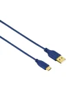 USB-C - USB-A 0.75 Metre USB Kablo, Mavi