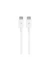 USB-C - USB-C 120cm 60W PD/QC Hızlı Şarj/Data Kablosu Beyaz