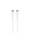 USB-C - USB-C 120cm 60W PD/QC Hızlı Şarj/Data Kablosu Beyaz