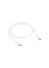 USB-C - USB-C 120cm 60W PD/QC Hızlı Şarj/Data Kablosu Beyaz