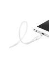 USB-C - USB-C 120cm 60W PD/QC Hızlı Şarj/Data Kablosu Beyaz