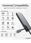 USB C - USB Hub 4 Bağlantı Noktası, Tip C - USB 3.0 Hub, USB C - USB Adaptörü (USB 2.0), Thunderbolt 3 - USB Hub Thunderbolt 4 MacBook Pro, iPad Pro, iMac, Surface ile Uyumlu