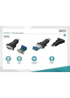 USBden seri adaptöre - RS485 dönüştürücü - USB 2.0 Tip-A - DSUB 9M - FTDI FT232RL yonga seti - 80 cm kablo dahil