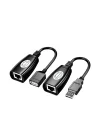 Usb Extrender, 50 Metre Rj45, Usb Uzatma Kablosu, Cat5 – Cat6 uyumlu