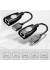 Usb Extrender, 50 Metre Rj45, Usb Uzatma Kablosu, Cat5 – Cat6 uyumlu