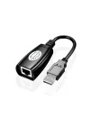Usb Extrender, 50 Metre Rj45, Usb Uzatma Kablosu, Cat5 – Cat6 uyumlu