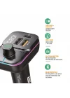 USB Flash + Hafıza Kart Uyumlu FM Transmitter - Araç Şarjı ve Bluetooth Kiti
