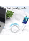 Usb ios Kablo 30 Cm Şarj ve Data Kablosu 18W 3.1 Amper Hızlı Şarj Kablosu carplay Qc3.0 (type c android)