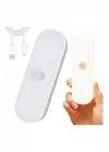 USB Şarjlı LED Işık, Hareket Sensörlü, Beyaz Işık, Oda, Mutfak, Salon ve Merdiven için Taşınabilir Lamba
