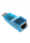 Usb To Ethernet Çevirici Dönüştürücü Adaptor internet Cat5 Rj45