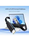 USB to RJ45 Console FTDI-TF232 Chipset Konsol Kablo