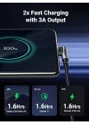 USB to Type-C 90 Derece Şarj ve Data Kablosu 2 Metre